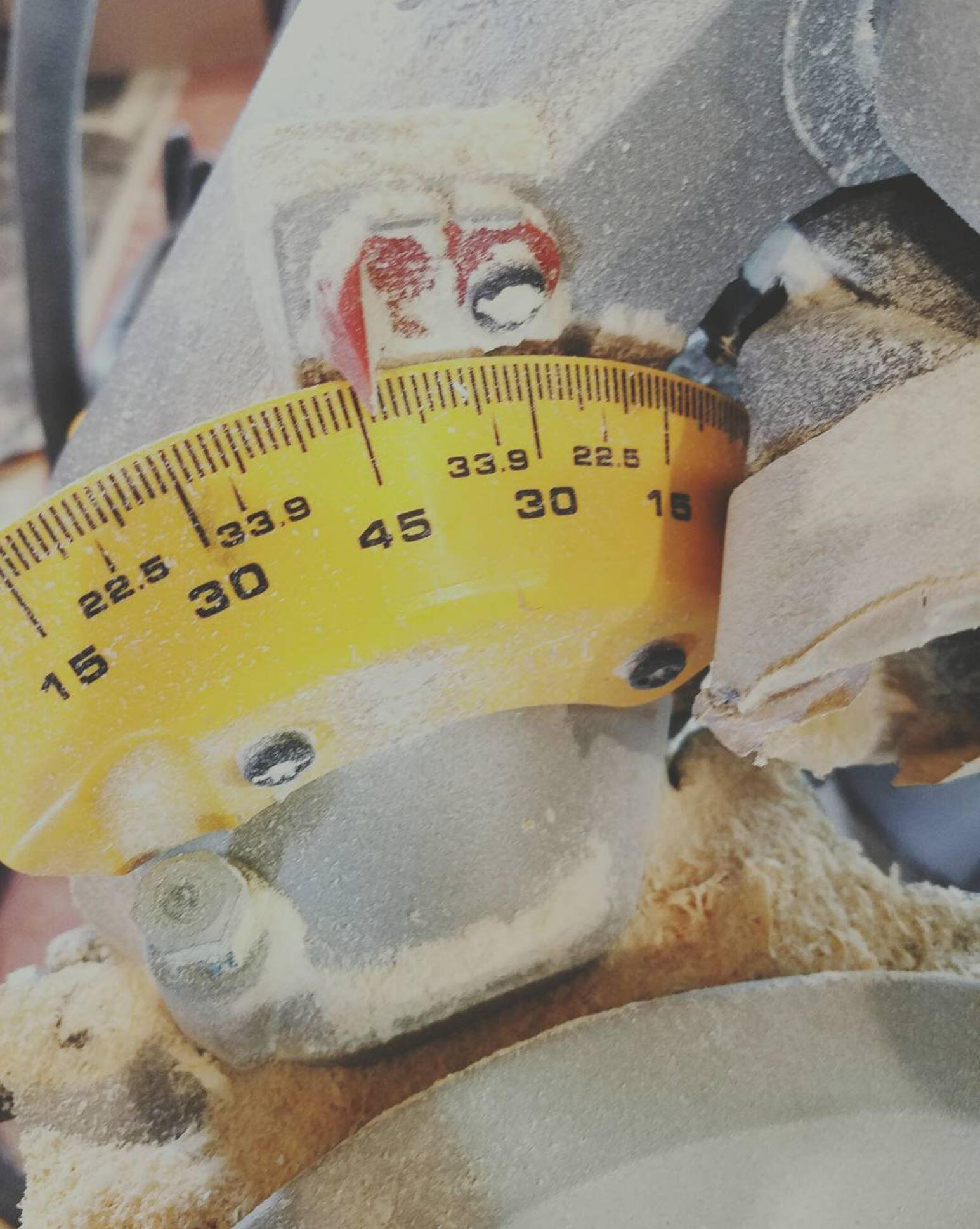 Essential woodworking tool used by TrueForm Interiors during custom closet and trim installations. A behind-the-scenes look at the precision craftsmanship that goes into every project in the Branson, Missouri area.